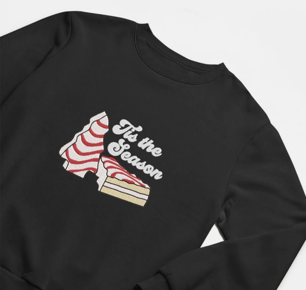 Tis The Season, Embroidered Tis the Season Sweatshirt, Gift For Christmas