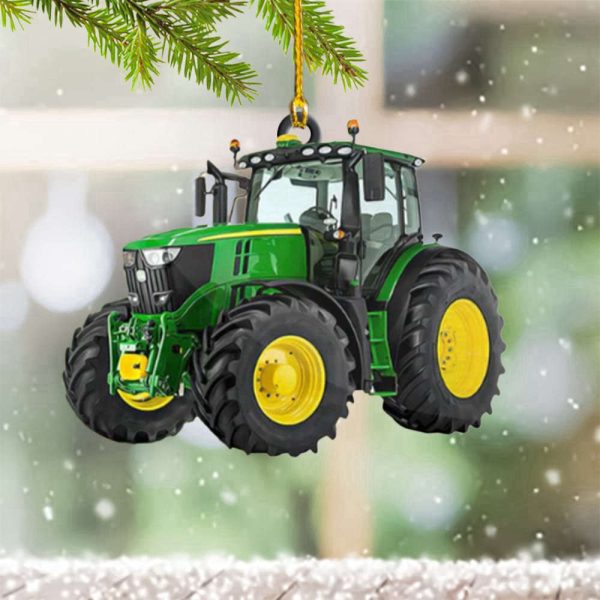 Tractor Christmas Ornament Tractor Christmas Tree Ornaments Gift For Farmer