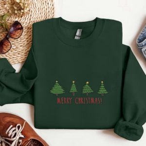 tree christmas embroidery sweatshirt embroidery crewneck sweatshirt embroidered sweatshirt y2k style embroidered 1.jpeg