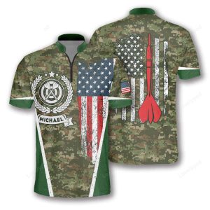USA Flag Camouflage Emblem Custom Darts…