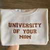 Vintage Embroidered  Sweatshirt 2D Crewneck Sweatshirt For Family