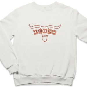 Vintage Pullover Embroidered Sweatshirt 2D Crewneck…