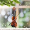 Violin Ornament Christmas Tree Ornaments Gifts For Musician Boyfriend