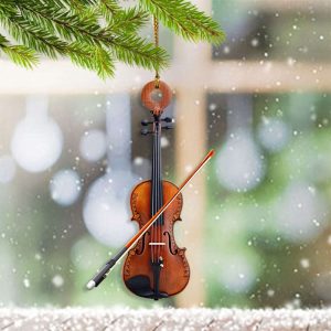 Violin Ornament Christmas Tree Ornaments Gifts…