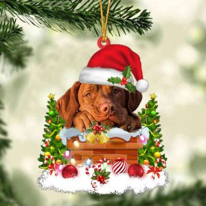 Vizsla And Christmas Ornament 2023 Christmas…