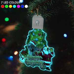 Weimaraner Christmas Light Ornaments Led Christmas…
