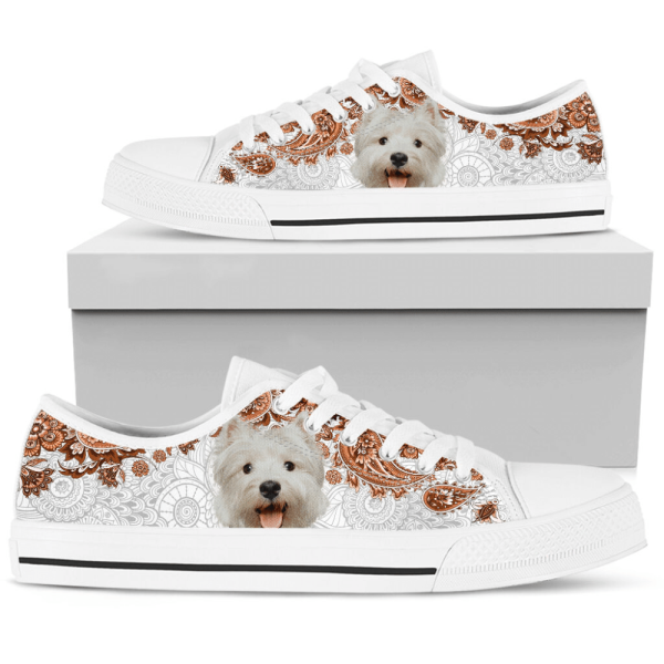 Westie Low Top Shoes Sneaker QTZ101265Sb – Trendy Footwear