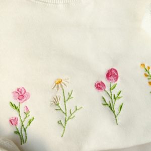 wildflowers embroidered sweatshirt 2d crewneck sweatshirt best gift for family sws3180 1.jpeg
