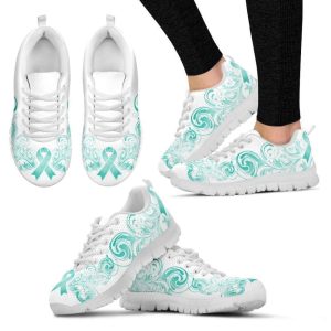 Cervical Cancer Awareness Women’s Sneakers, For…