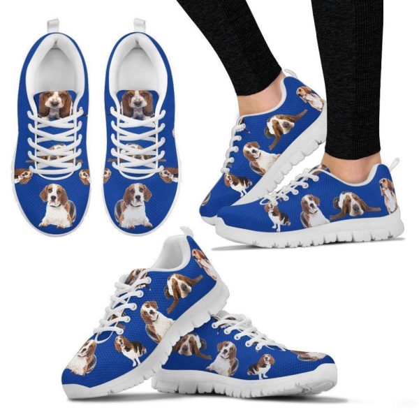 Basset Women’s Sneakers For Women Comfortable Walking Running Lightweight Casual Shoes