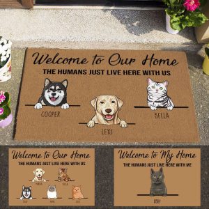 Welcome To My Home Personalized Doormat…