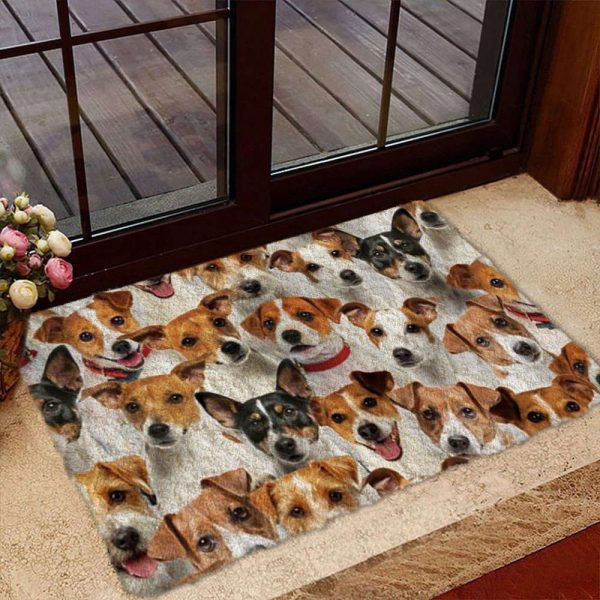 A Bunch Of Jack Russell Terriers Doormat – Xmas Welcome Mats – Gift For Dog Lovers