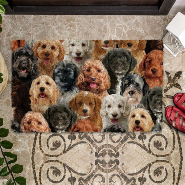 A Bunch Of Cockapoos Doormat – Xmas Welcome Mats – Gift For Dog Lovers