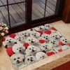 A Bunch Of Bichon Frises Doormat – Xmas Welcome Mats – Gift For Dog Lovers