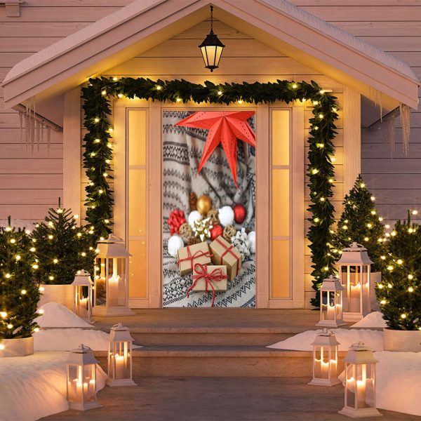 Door Decorating Ideas – Christmas Door Cover – Outdoor Christmas Decorations For Family