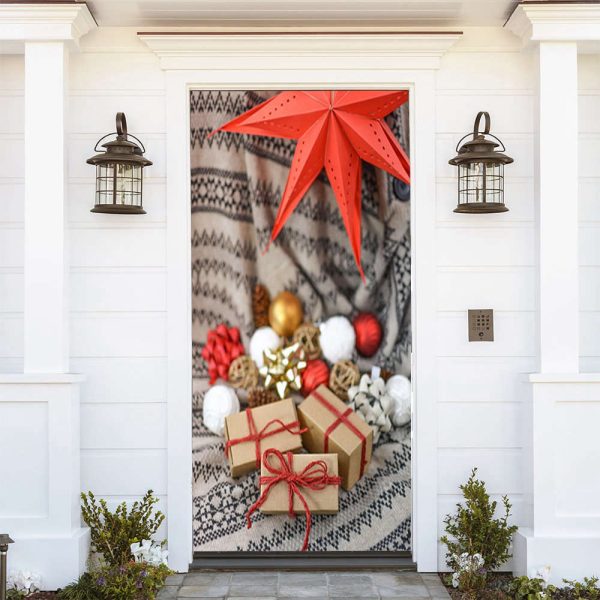 Door Decorating Ideas – Christmas Door Cover – Outdoor Christmas Decorations For Family