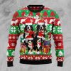 Bernese Mountain Dog Family Ugly Christmas Sweater For Men And Women
