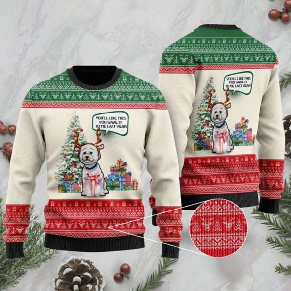 Yorkshire Christmas Sweater, Ugly Christmas Sweater Gift For Men And Women
