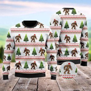 Amazing Bigfoot Ugly Christmas Sweater, Christmas…