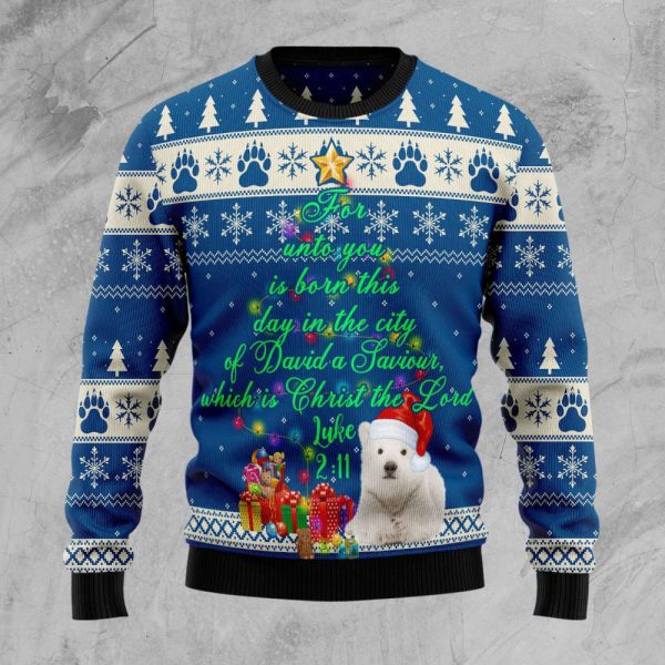 Polar Bear Have A Merry Christmas Ugly Christmas Sweater, Gift For Christmas