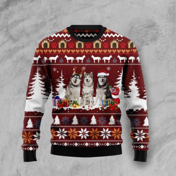 Cute Alaskan Ugly Christmas Sweater, Christmas Gift For Men And Women