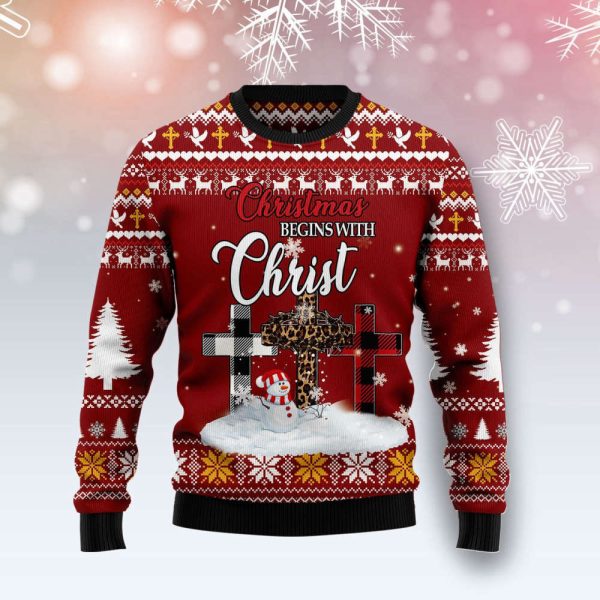 Christian Christmas Ugly Christmas Sweater, Christmas Gift For Men And Women