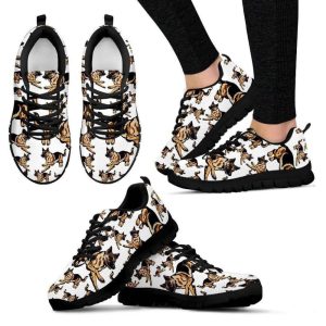 German Shepherd Sneakers – Black Women’s…