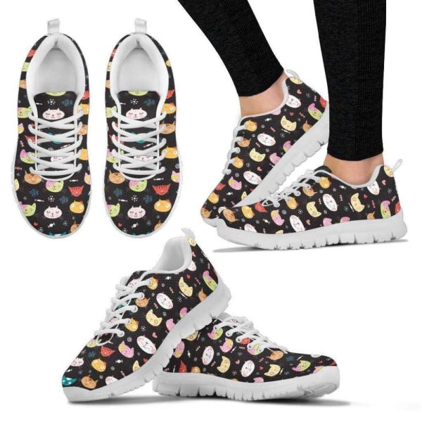 Cats Women’s Sneakers Comfortable Walking Running Lightweight Casual Shoes For Pet Lover