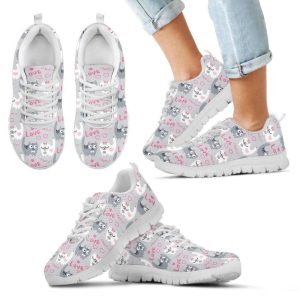 Love Meow Cat Kid’s Sneakers Walking…