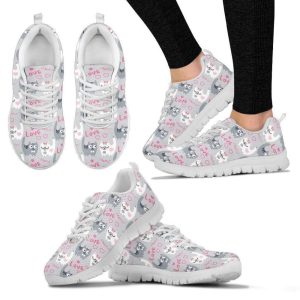 Love Meow Cat Women’s Sneakers Walking…