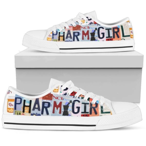 Pharm Girl Womens Sneakers Low Tops Colorful Converse Canvas Gifts For Women