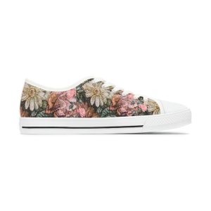 Floral Sneakers,Floral Shoes, Women Shoes, Low…