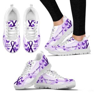 Lupus Awareness Sneakers, Lupus Shoe Gifts…