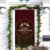 Christmas Door Cover, Happy Holidays Decorations, Christmas Gìt For Home Decor