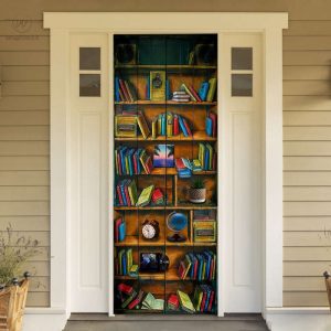Book Door Cover, Book Lover Gift…