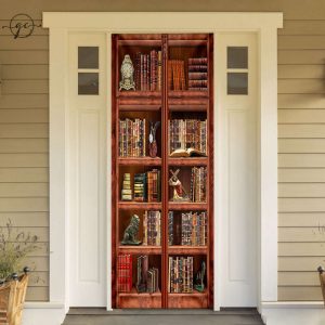 Book Door Cover, Book Door Wrap,…
