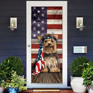 Yorkshire Terrier Dog Door Cover Charming…