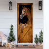Horse In Stable Door Cover – Xmas Gifts For Pet Lovers – Christmas Gift For Friends