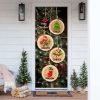 Personalized Christmas Family Door Cover – Christmas Outdoor Decoration – Religious Door Decorations