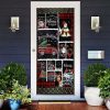 Merry Christmas Blessing Door Cover – Christmas Outdoor Decoration For Christmas