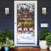 In This House We Choose Door Cover – Snowman Christmas Door Cover For Christmas