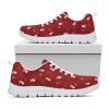 Christmas Angel Pattern Print White Running Shoes, Gift For Men And Women