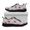 Christmas Winter Holiday Pattern Print Black Running Shoes, Gift For Men And Women