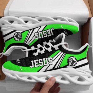 Jesus Running Sneakers Green Max Soul Shoes For Men And Women