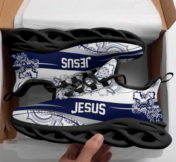 Jesus Purple Running Sneakers Max Soul Shoes For Men And Women