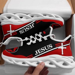 Jesus Running Sneakers Red 2 Max…