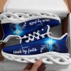 Jesus – Walk By Faith Running Sneakers Max Soul Shoes For Men And Women