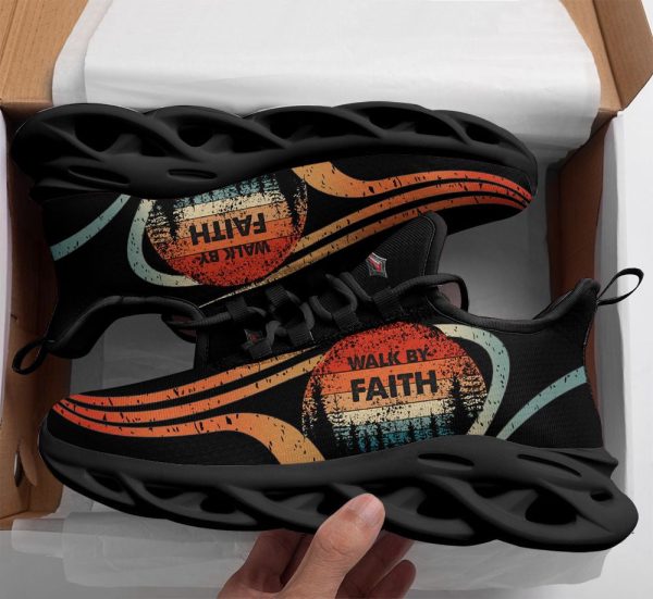 Jesus Walk By Faith Running Sneakers 1 Max Soul Shoes For Men And Women
