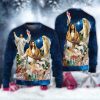 Jesus Miracle Night Ugly Christmas Sweaters,…