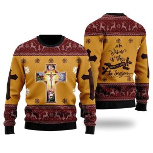 Jesus Christmas Ugly Christmas Sweater, For…